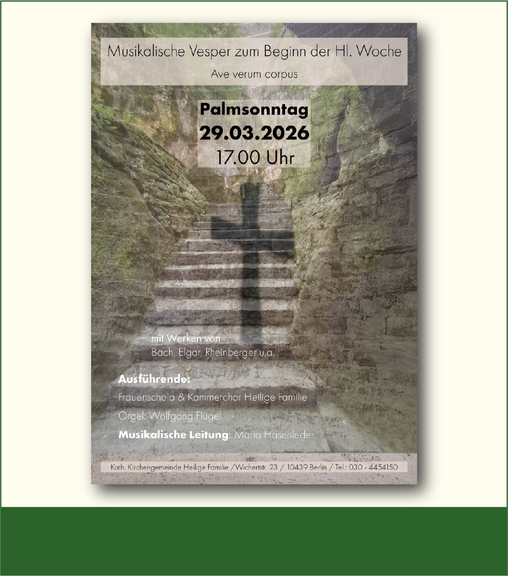 Musikalische Vesper zur Heiligen Woche